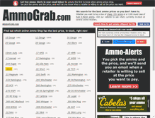 Tablet Screenshot of ammograb.com